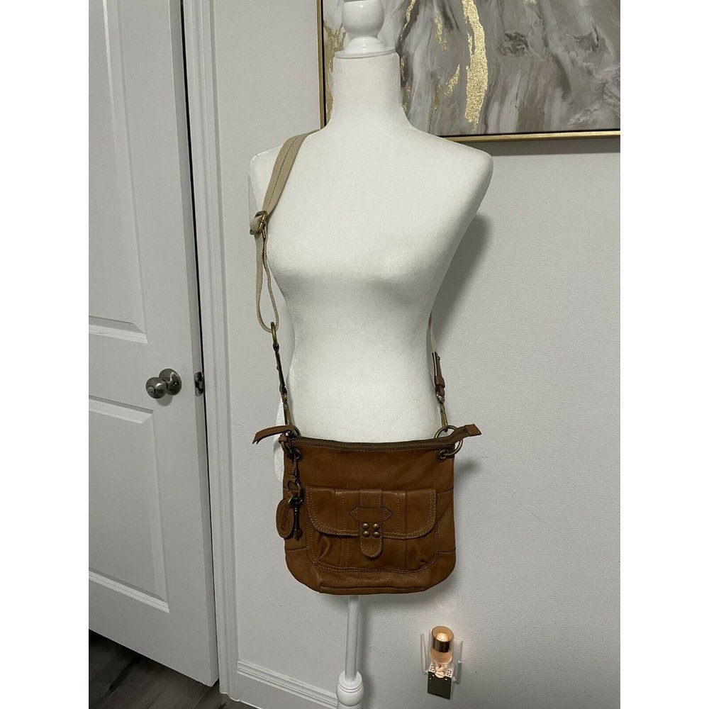 Fossil Long Live Vintage Leather Crossbody